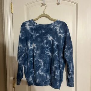 Tie-dye crewneck